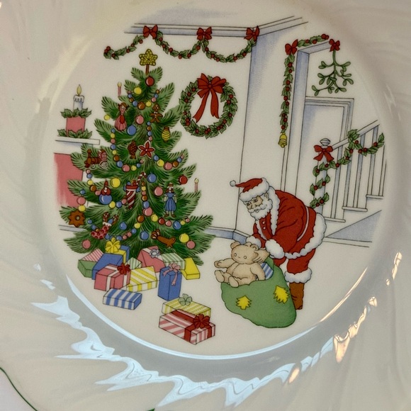 Nikko Happy Holidays 1997 Christmas Plate | Deck the Halls Collectible, Japan - Picture 3 of 12